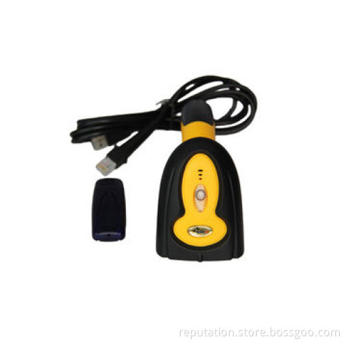 433MHz Wireless Laser Barcode Scanner, CIS USB/RS232/Sony's PS2 with 20mA Current